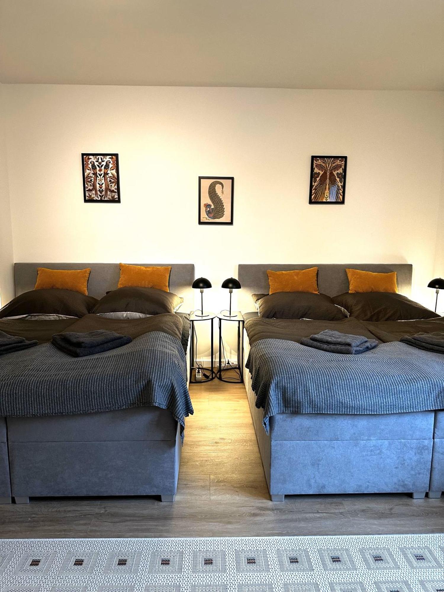 Ferienwohnung Rtr Essen - Fuer Bis Zu 8 Personen - Voll Ausgestattet - Zentral Limbecker Platz - Messe - Uniklinikum - Smart Tv - Modern Exterior foto