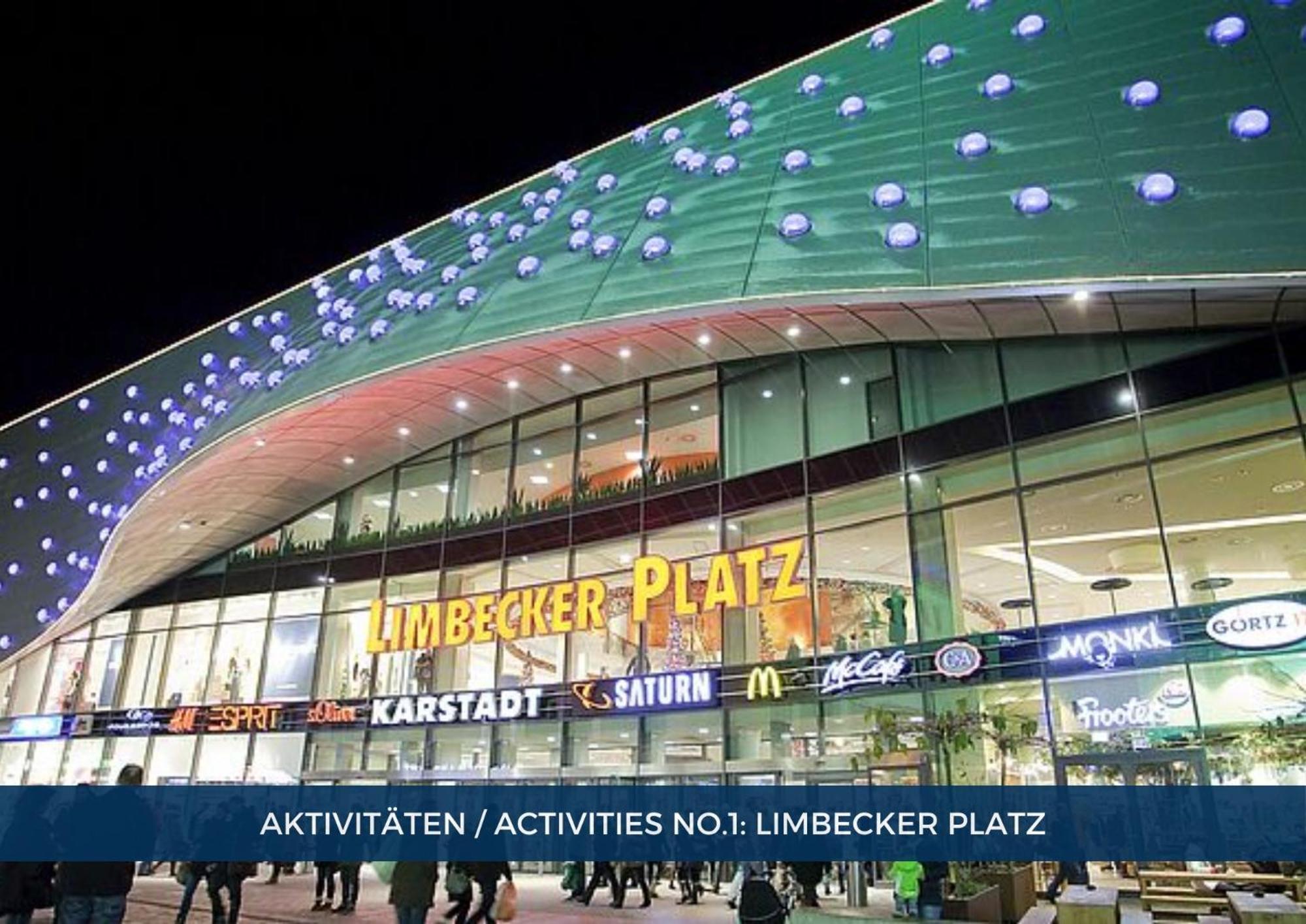 Ferienwohnung Rtr Essen - Fuer Bis Zu 8 Personen - Voll Ausgestattet - Zentral Limbecker Platz - Messe - Uniklinikum - Smart Tv - Modern Exterior foto